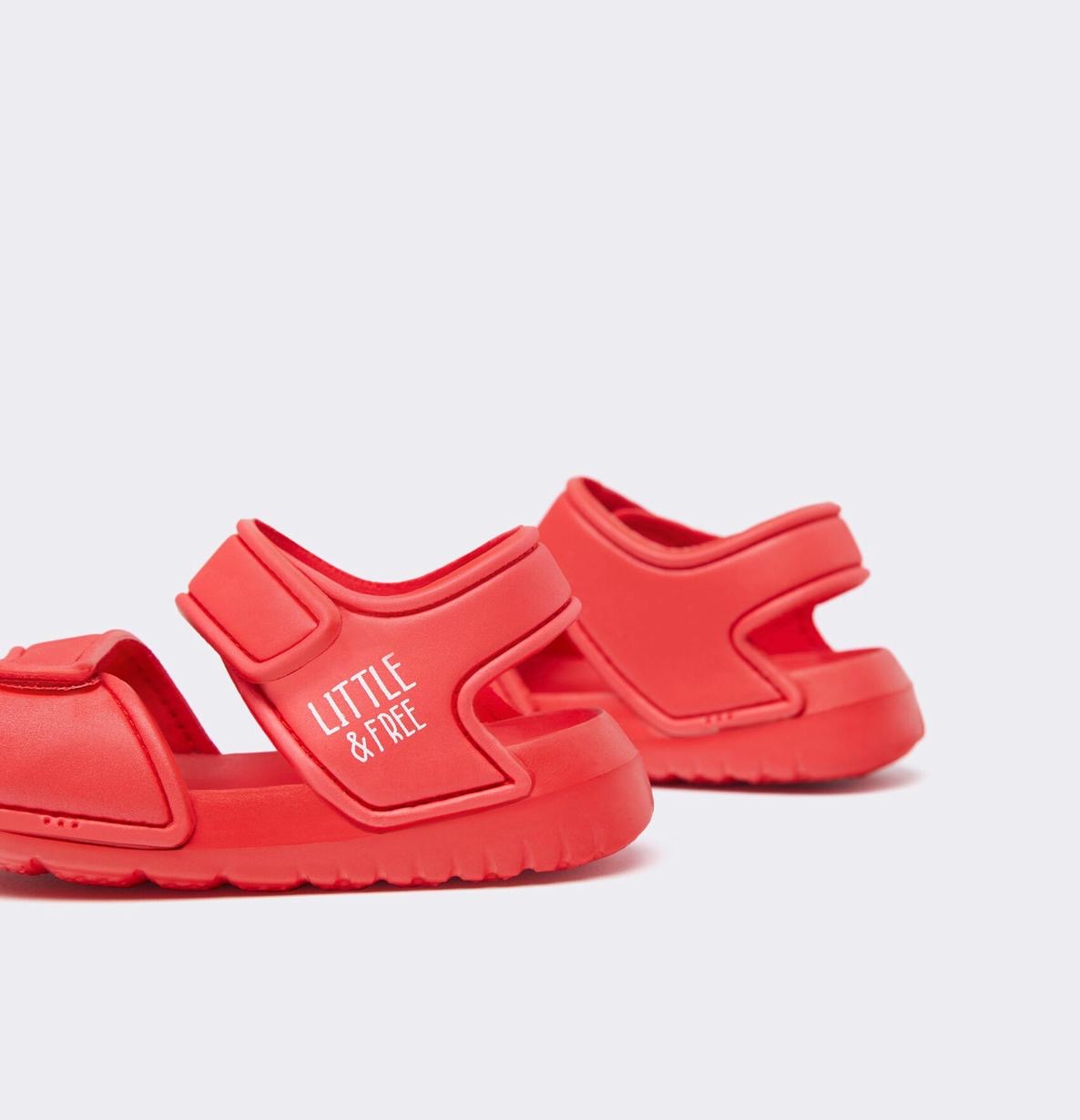 Sandales Lefties rouge pointure 31