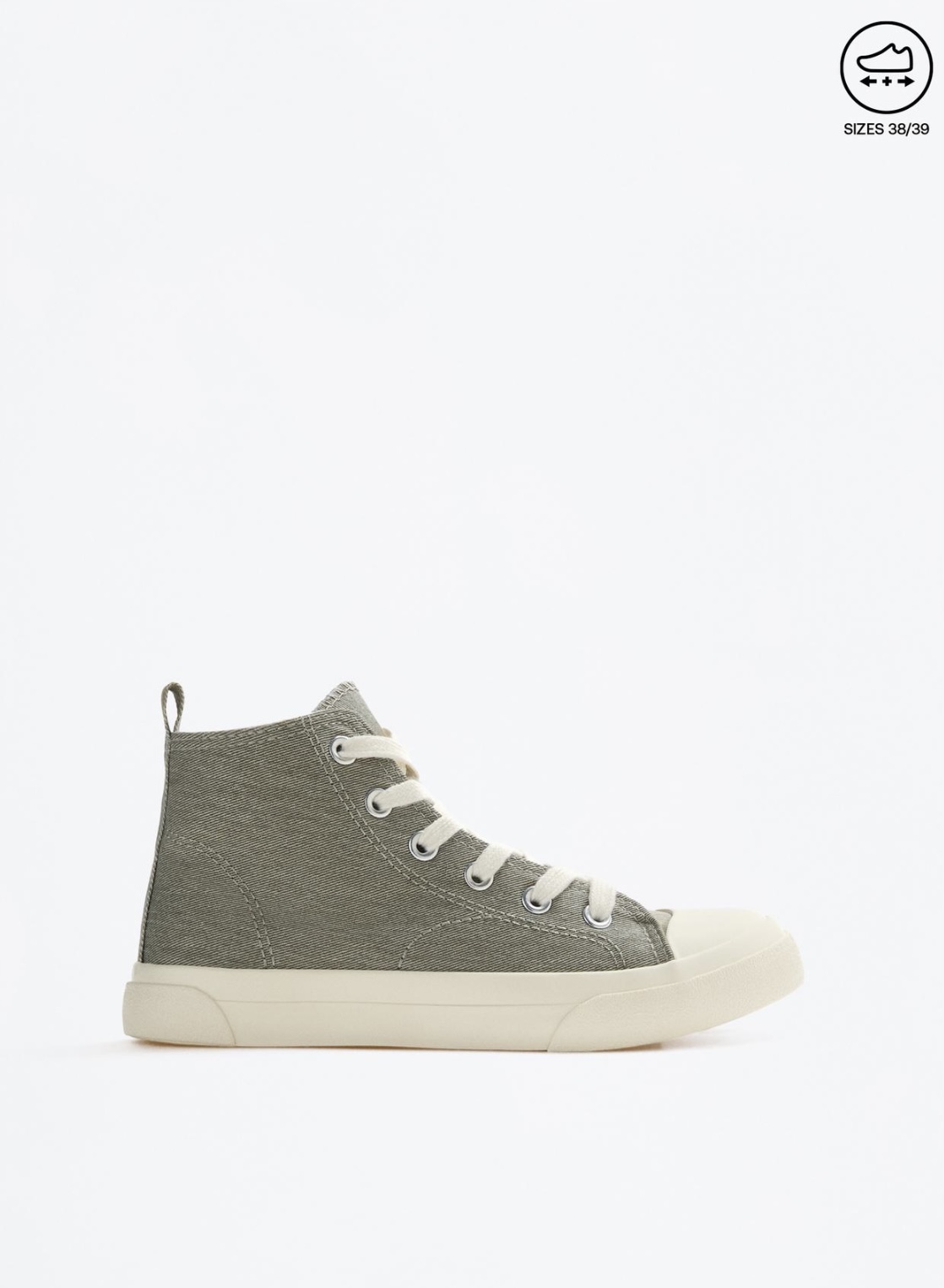 Baskets Lefties style converse montantes pointure 29