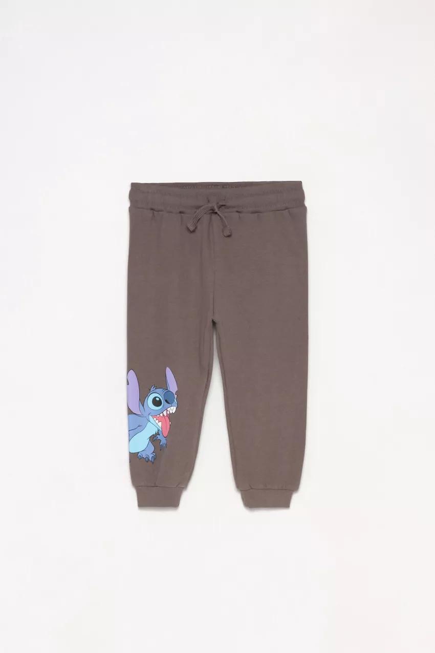 Ensemble tenue Lefties Stitch Disney Sweat et pantalon en molletonné gratté 9-12 mois 80cm