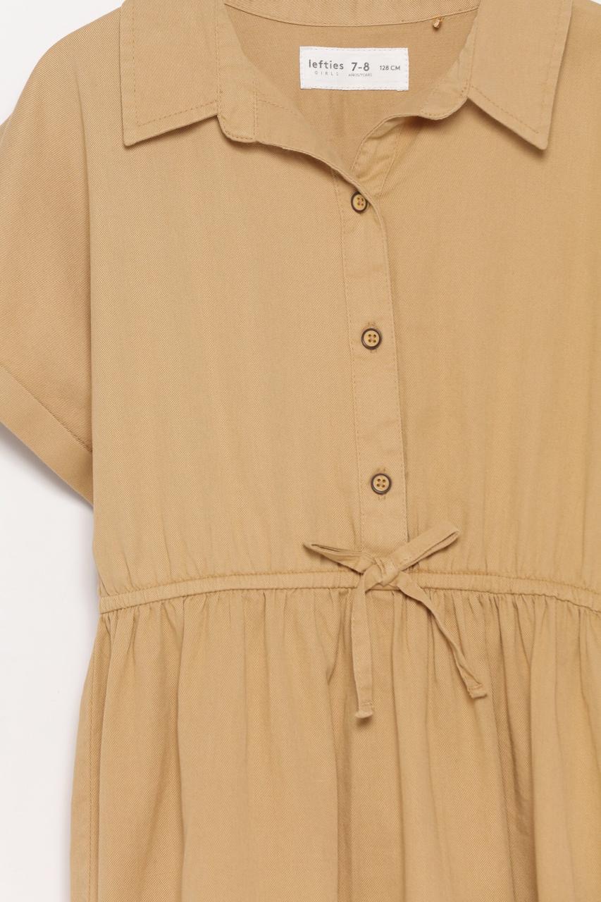 Robe chemise Lefties avec nœud 5-6 ans 118cm