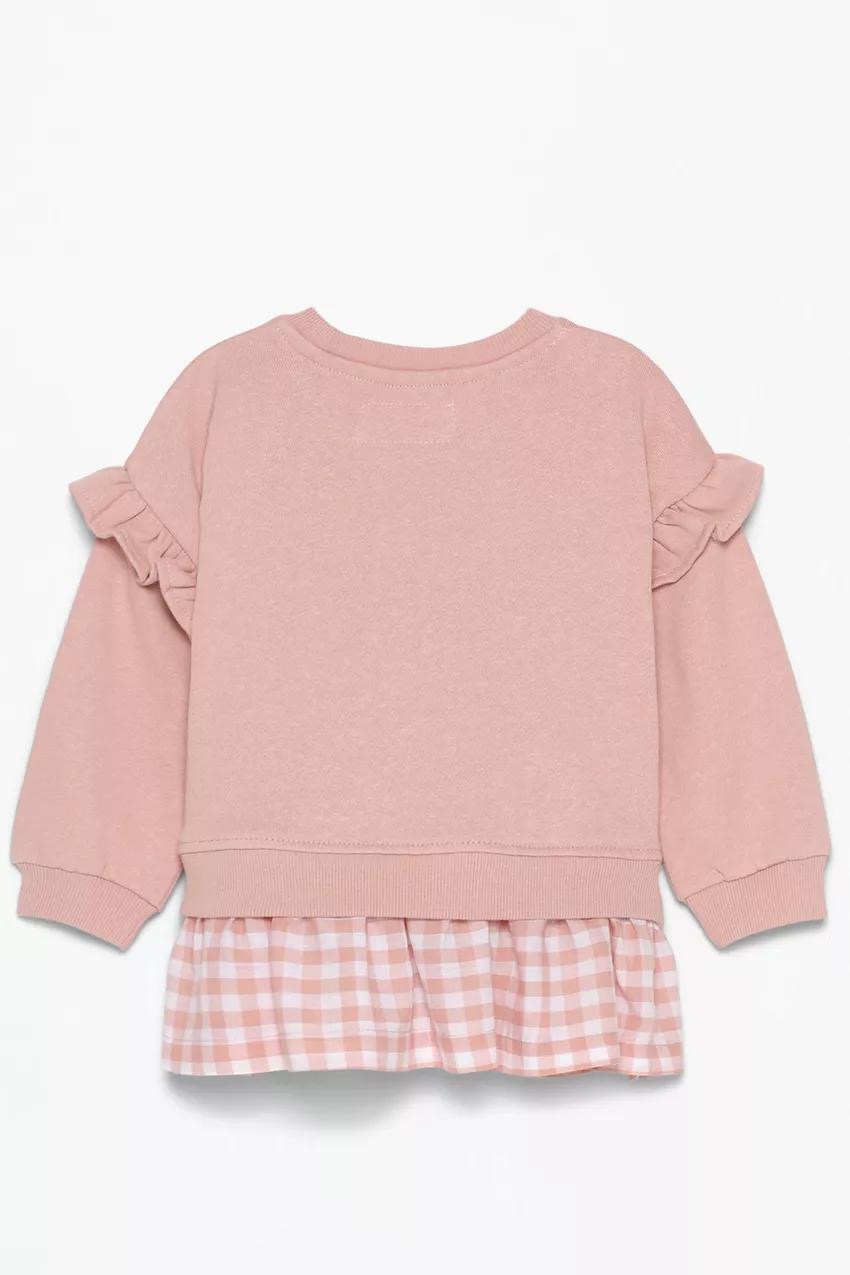 Ensemble tenue Lefties Sweat molletonné gratté ourlet en popeline et leggings côtelés 9-12 mois 80cm