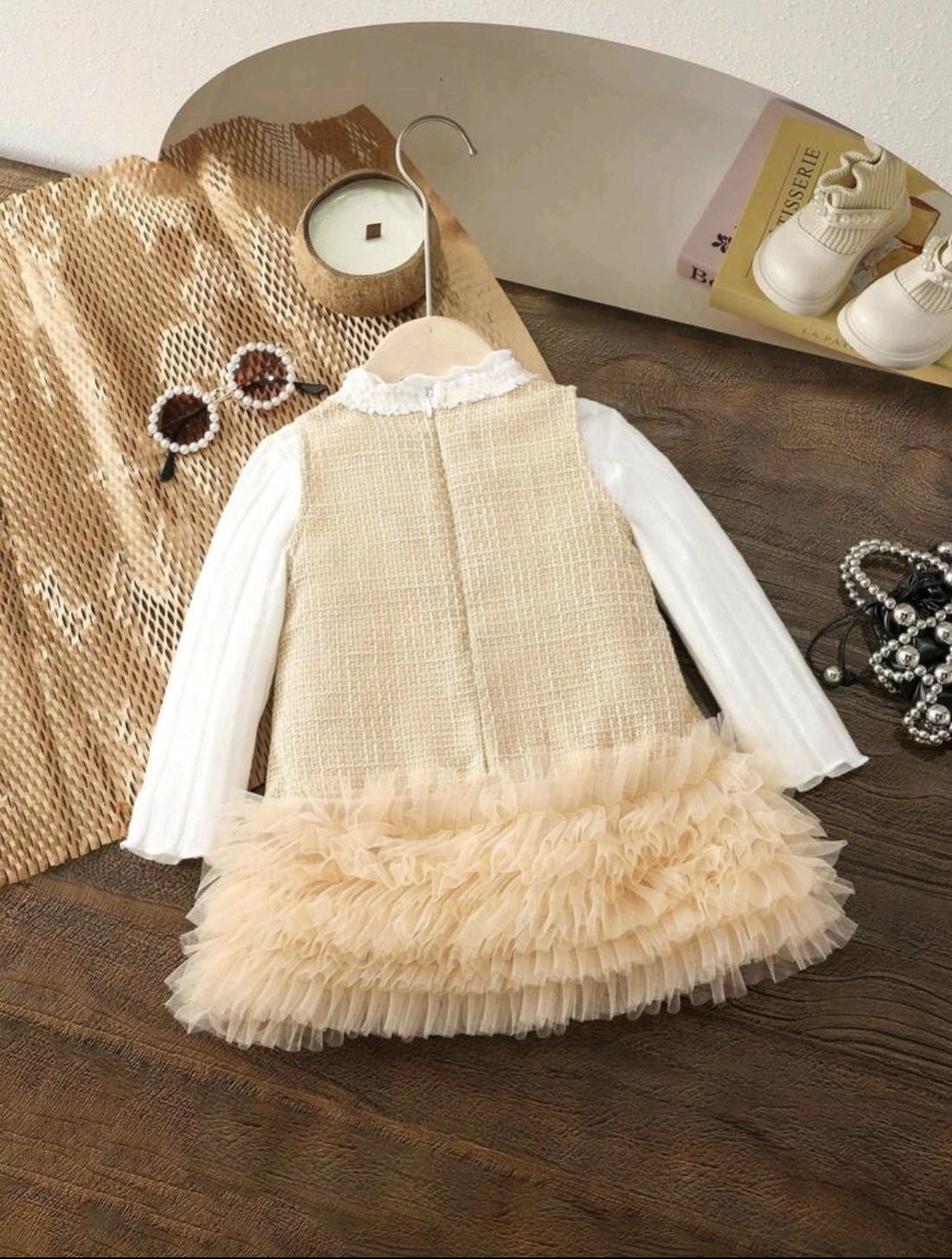 Superbe tenue robe + pull