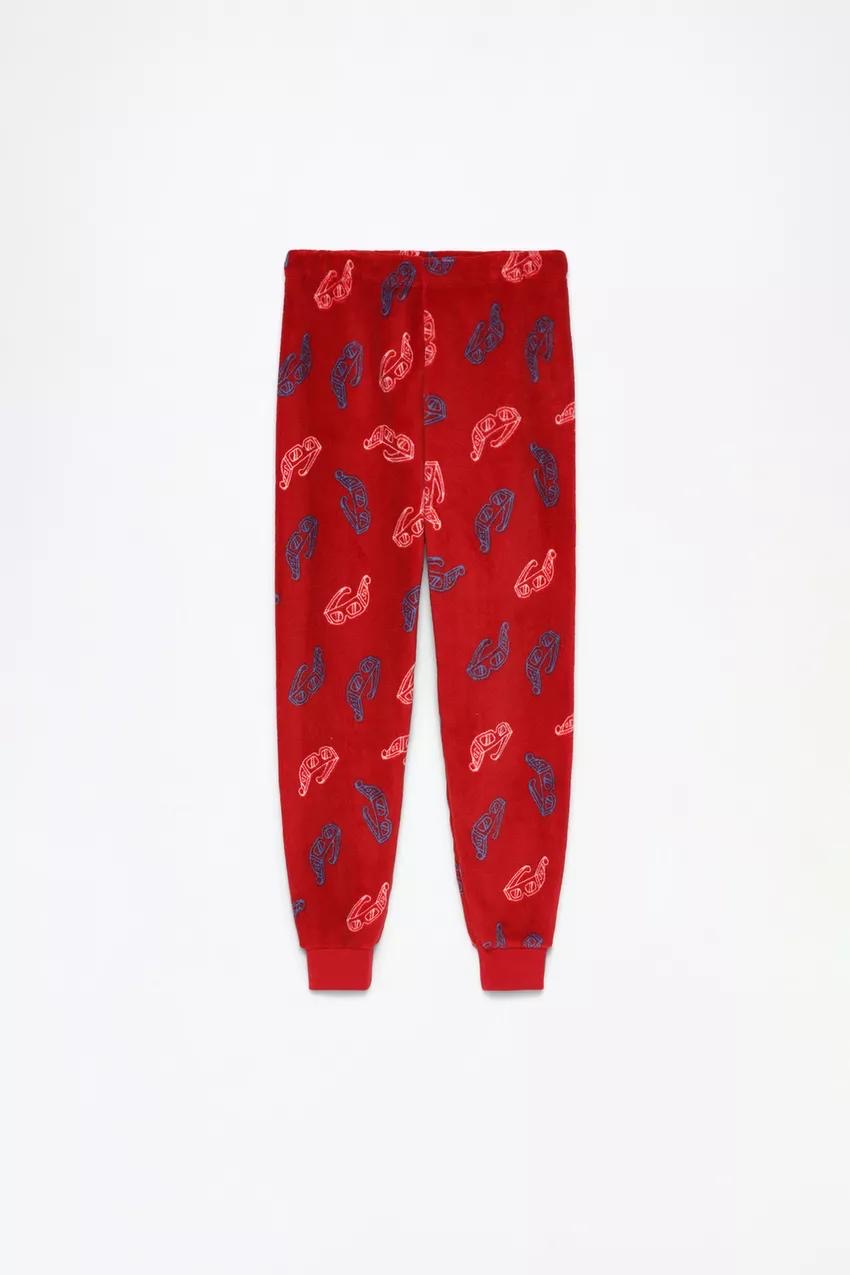 Pyjama Lefties Movie Time en polaire 4-5 ans 110cm