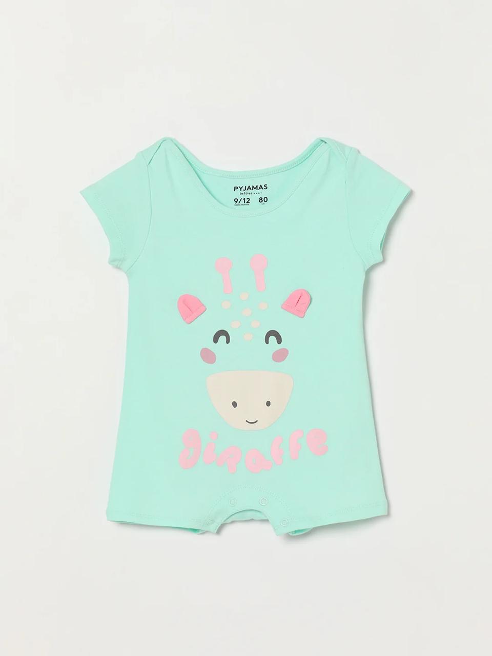 Barboteuse Lefties imprimé giraffe 12-18 mois
