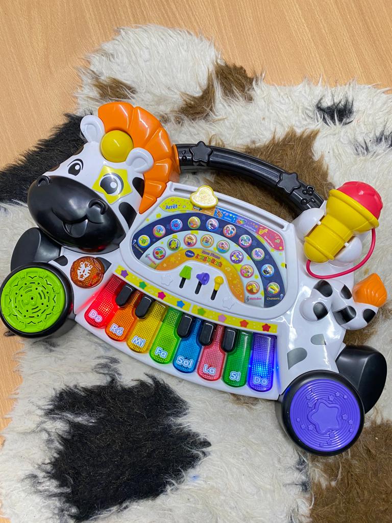 Jungle rock piano zèbre Vtech Ref88