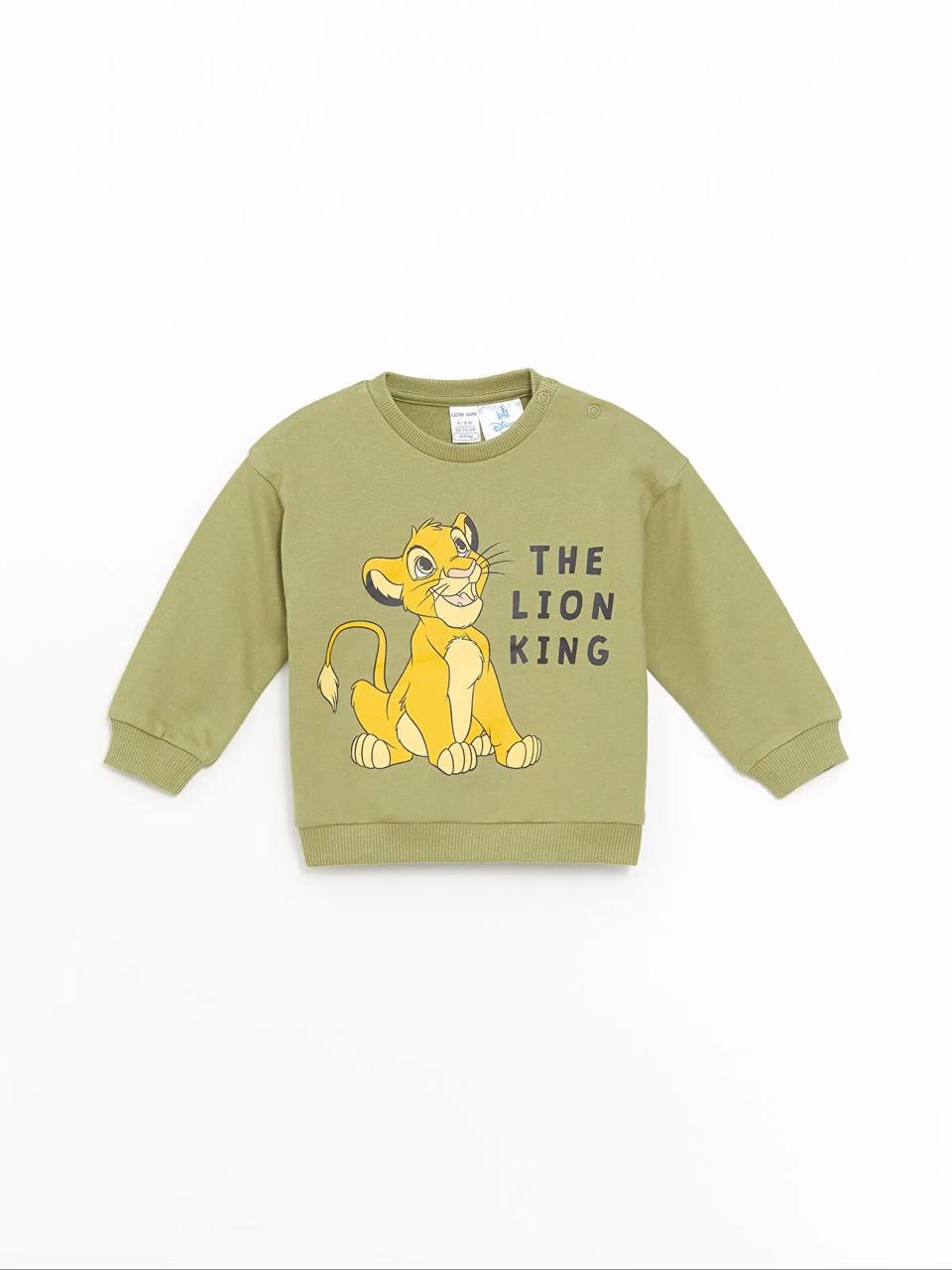 Ensemble tenue Lc Waikiki The Lion King Disney sweat et pantalon jogger molletonné non gratté 18-24 mois