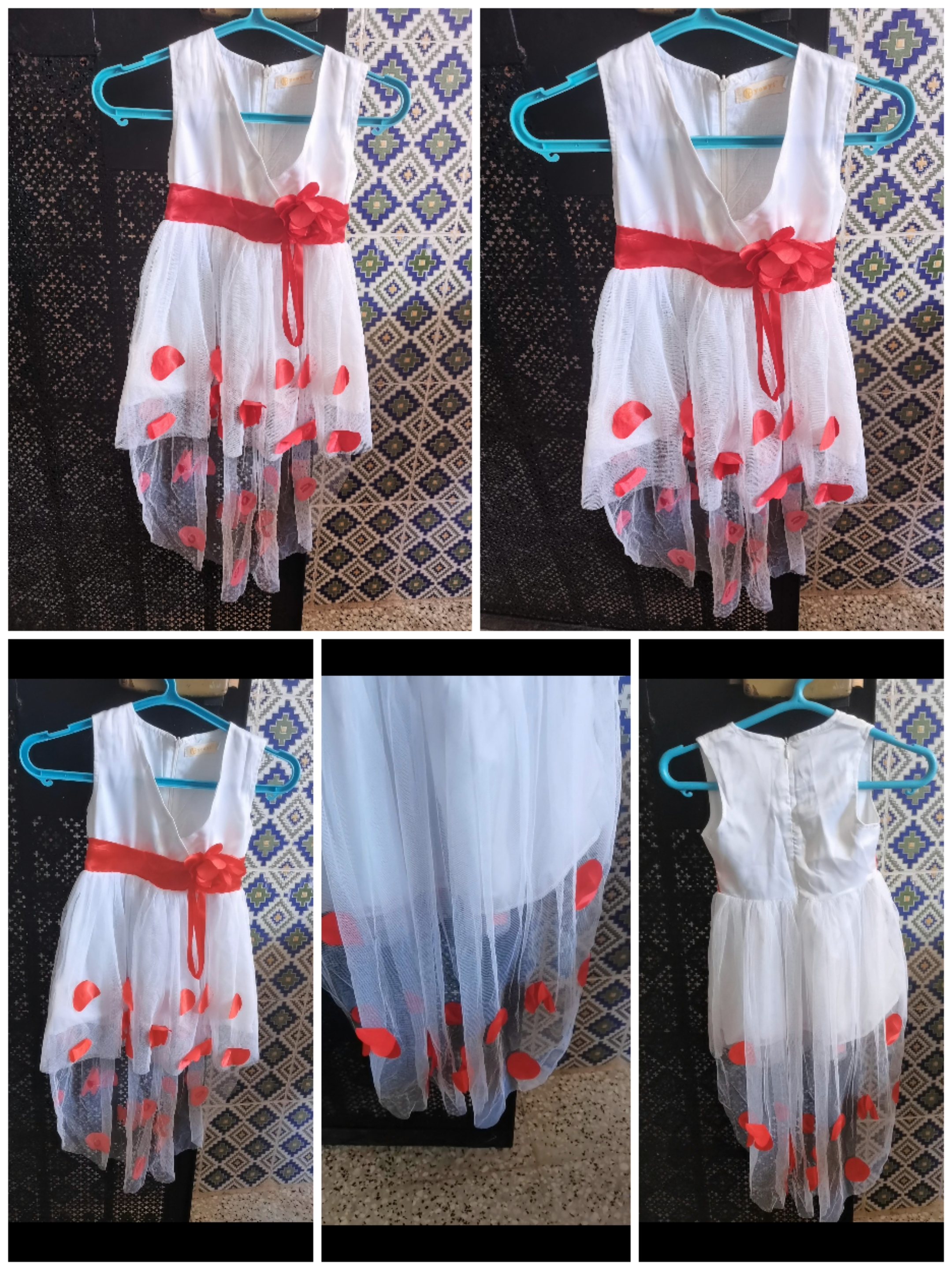 Superbe robe avec traîne