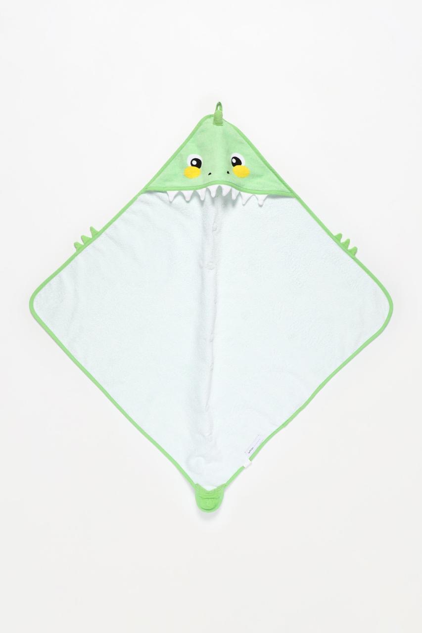 Serviette cape de bain Lefties dinosaure taille unique 80cm