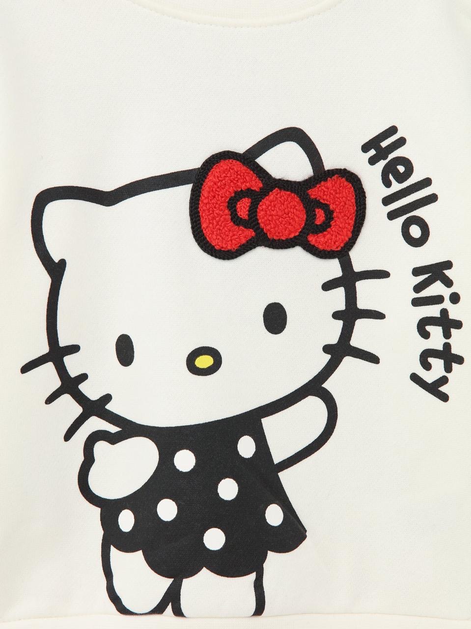 Ensemble tenue Lefties Hello Kitty Sanrio Sweat en molleton gratté et legging 6-9 mois