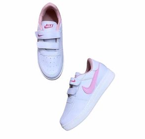 Baskets blanc et rose pointure 32