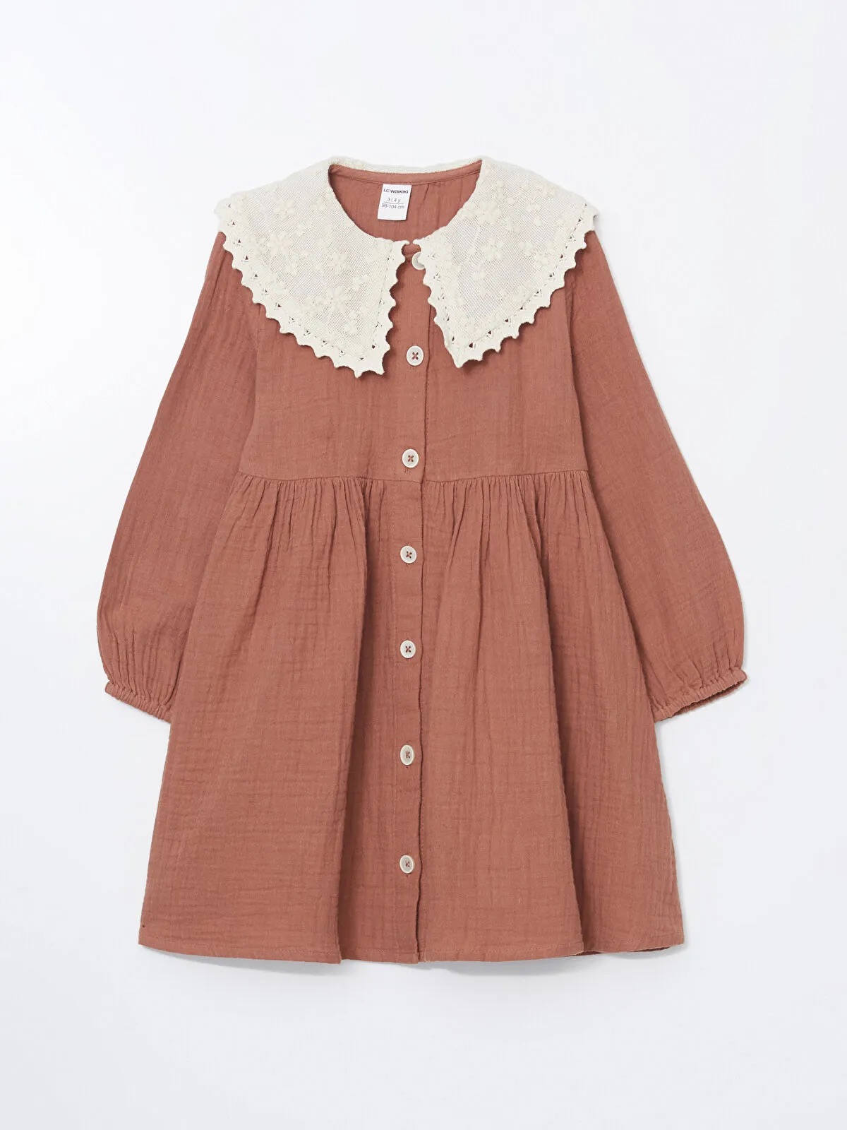 Robe Lc Waikiki col brodé 12-24 mois 86-92cm