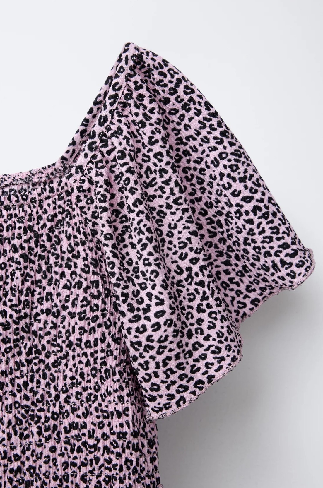 Robe ZARA texturée animal print 9-10 ans 140cm