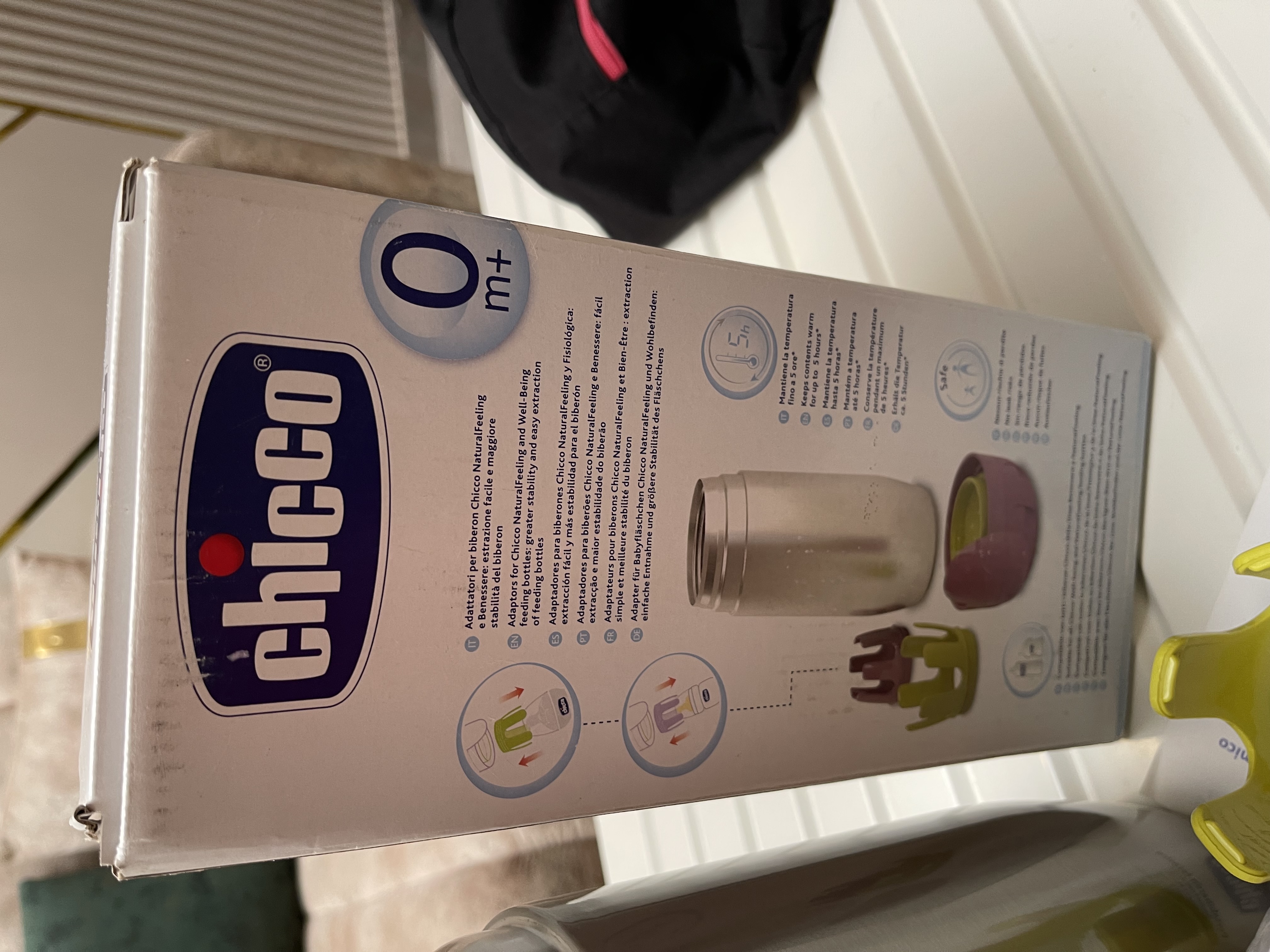 Thermos  Chicco Repas Bouteille Isotherme pour biberon