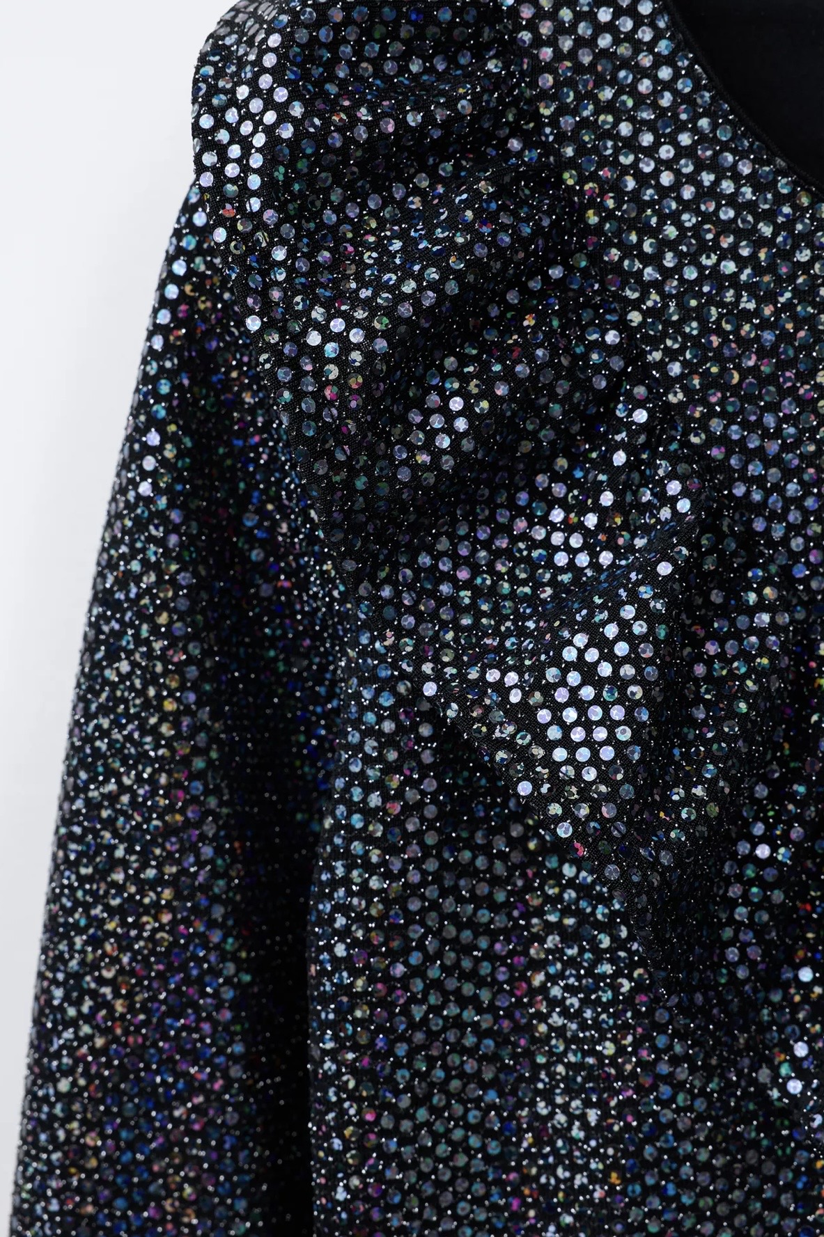 Robe ZARA brillante à volants 11-12 ans 148cm