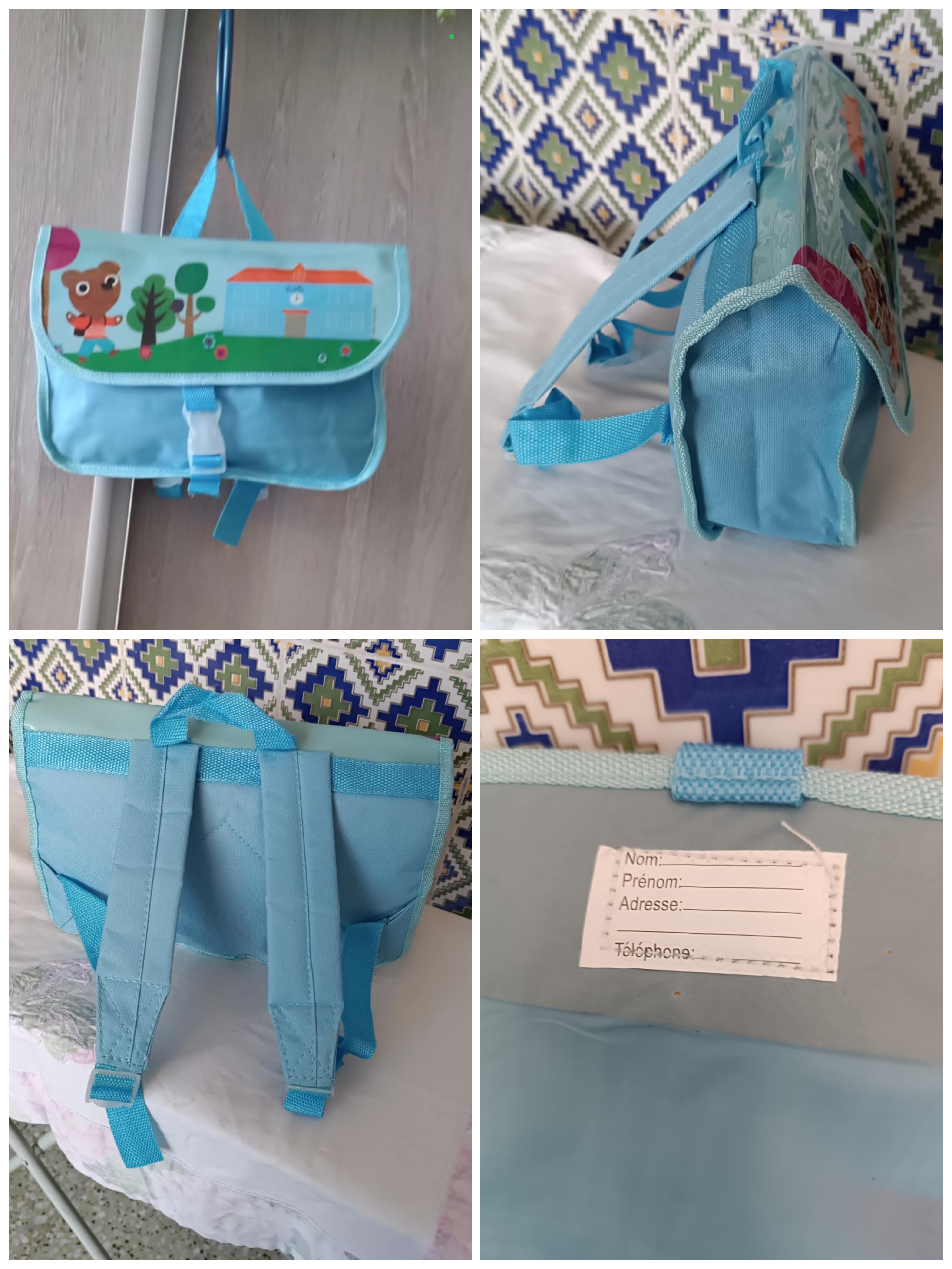 Superbe cartable pour maternelle