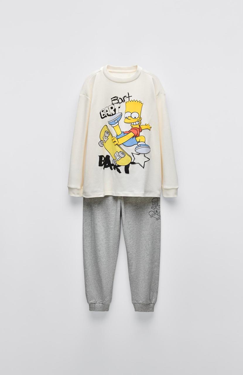 Pyjama ZARA BART THE SIMPSONS MATT GROENING 8-9 ans