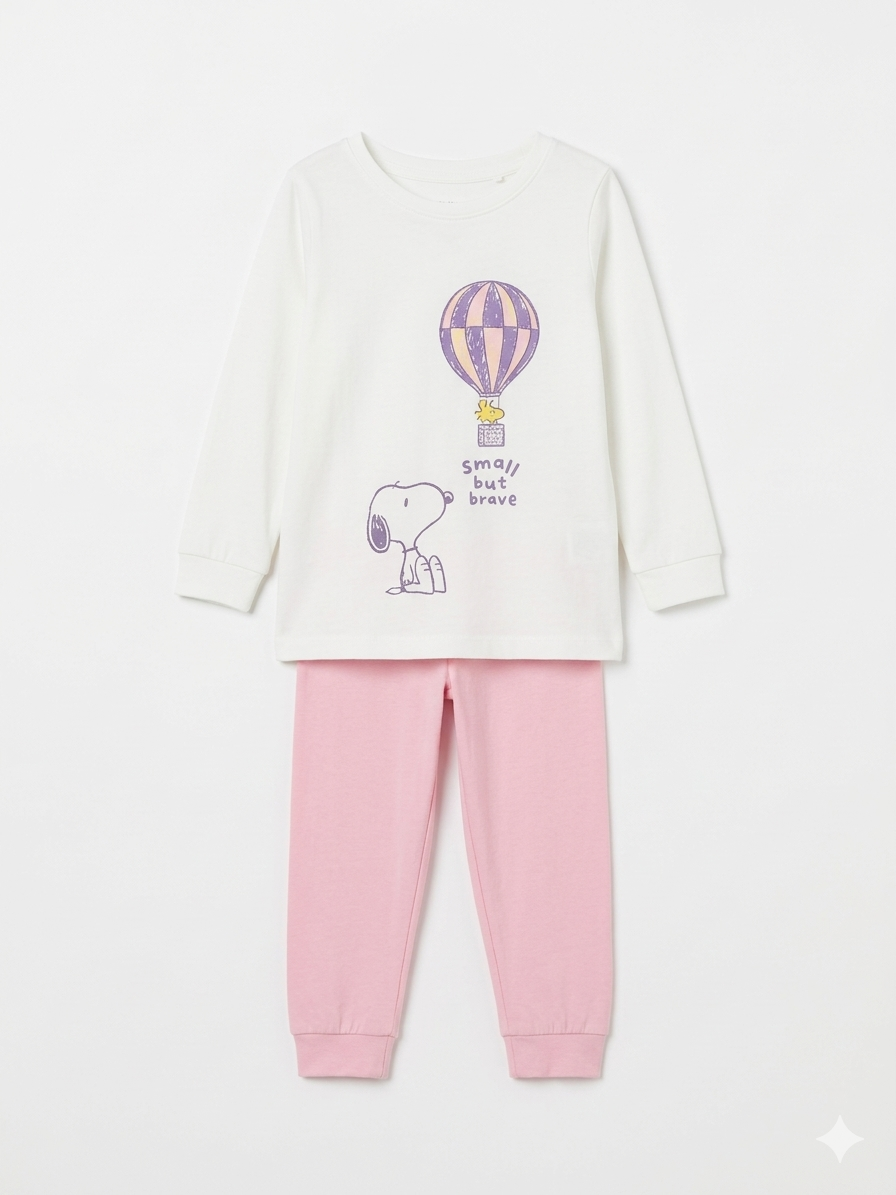 Pyjama Lefties snoopy coton 3-4 ans 104cm