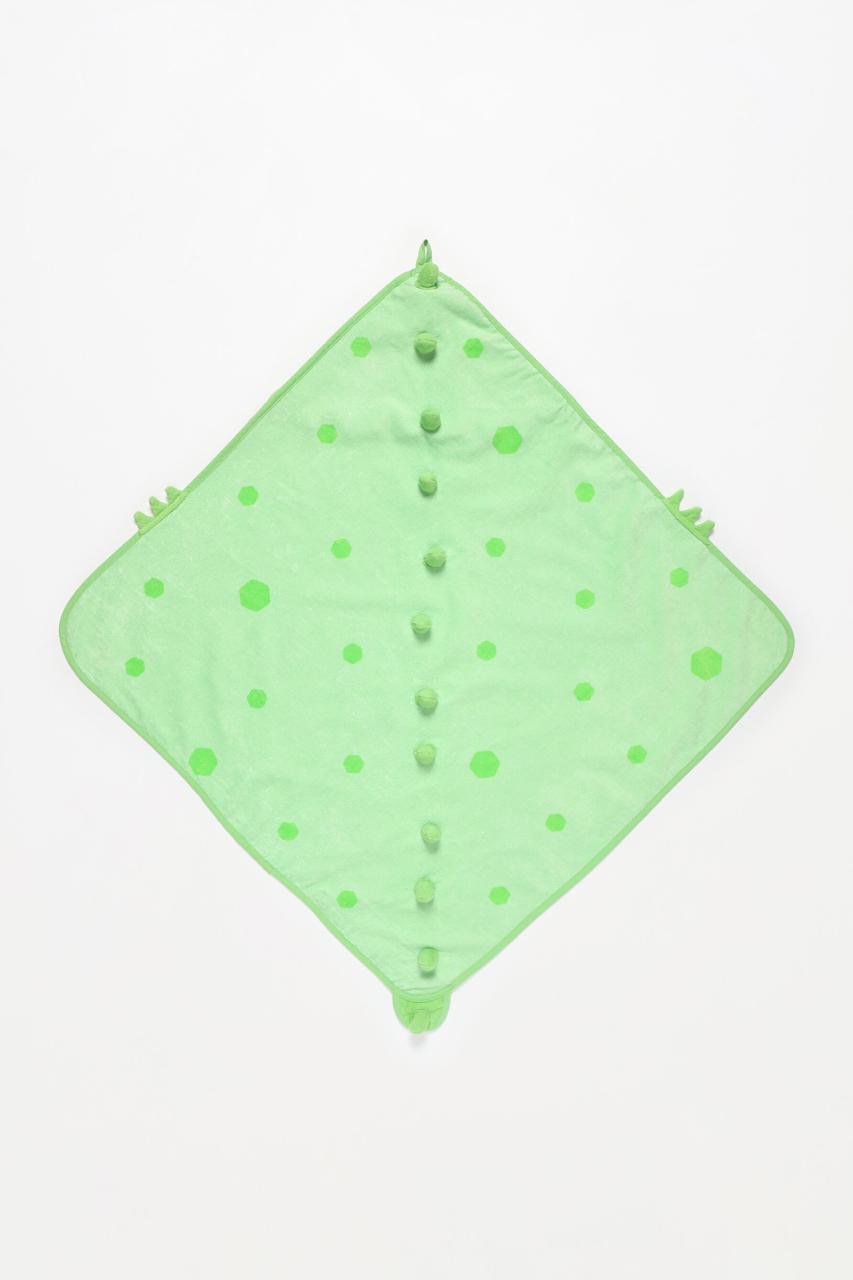 Serviette cape de bain Lefties dinosaure taille unique 80cm