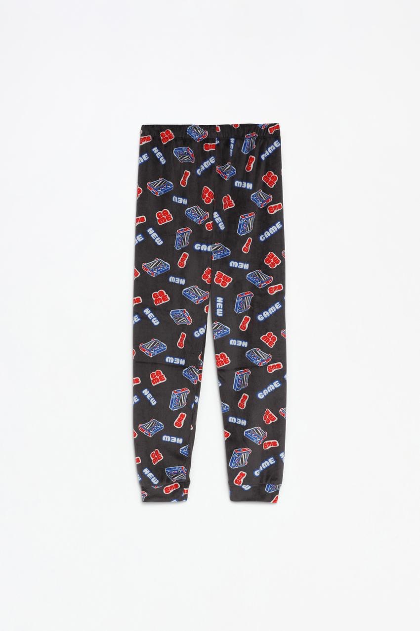 Pyjama Lefties Gamer en velours 4-5 ans 110cm