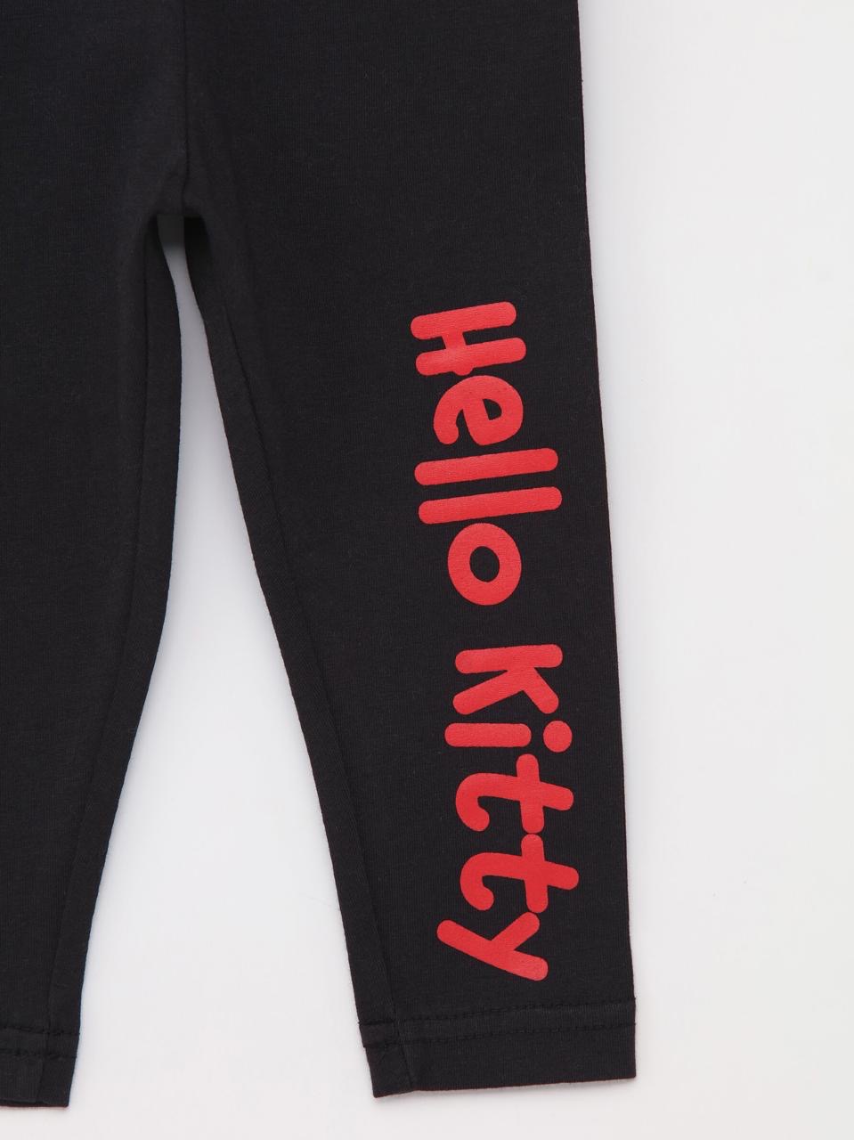 Ensemble tenue Lefties Hello Kitty Sanrio Sweat en molleton gratté et legging 6-9 mois