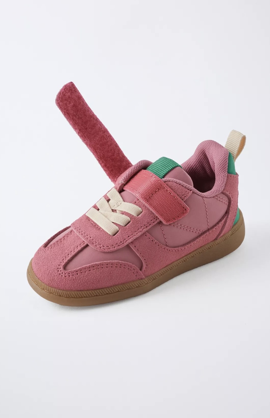 Baskets ZARA tennis rétro cuir pointure 26