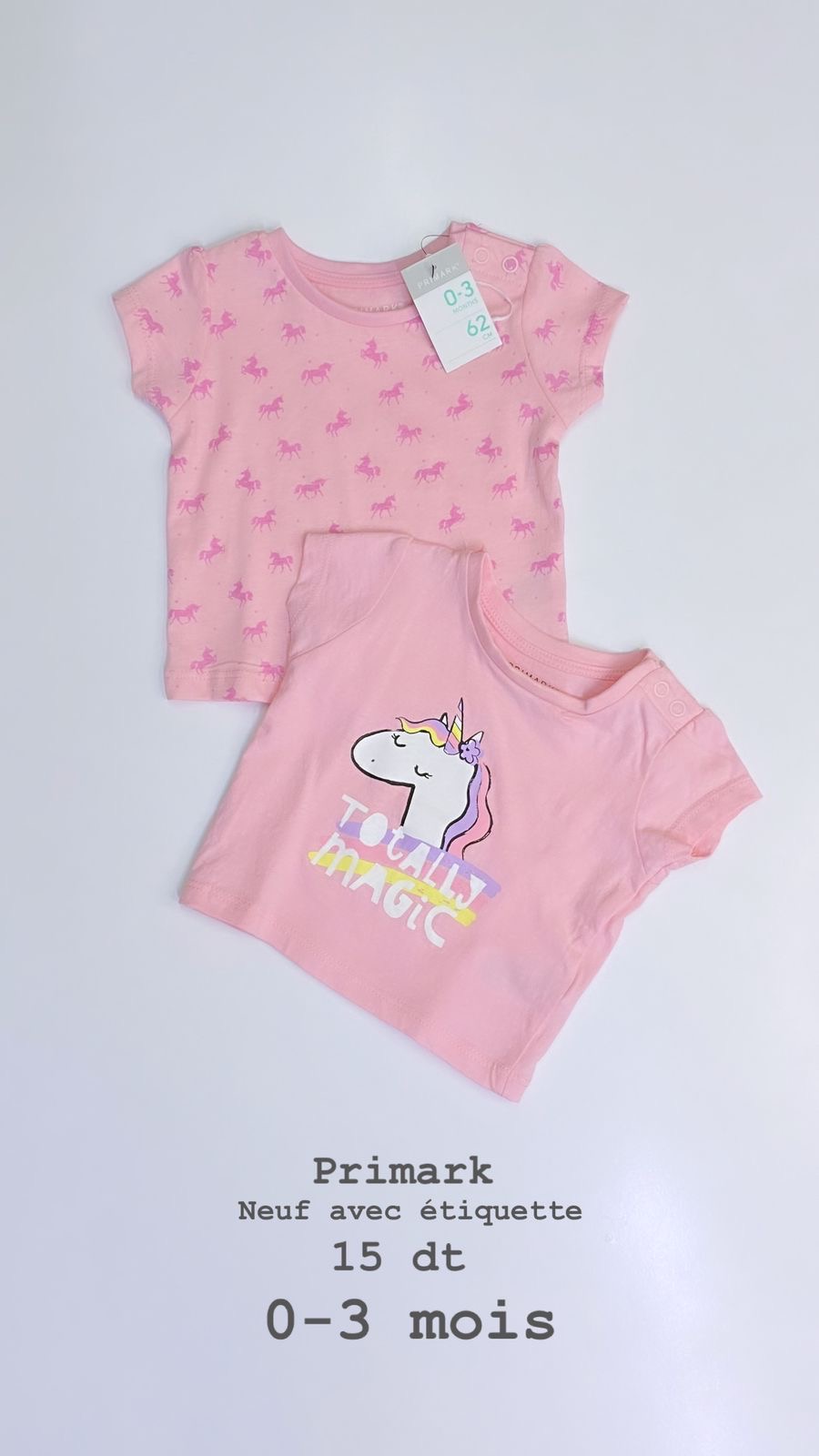 Lot de pulls primark 0-3 mois ref28/60