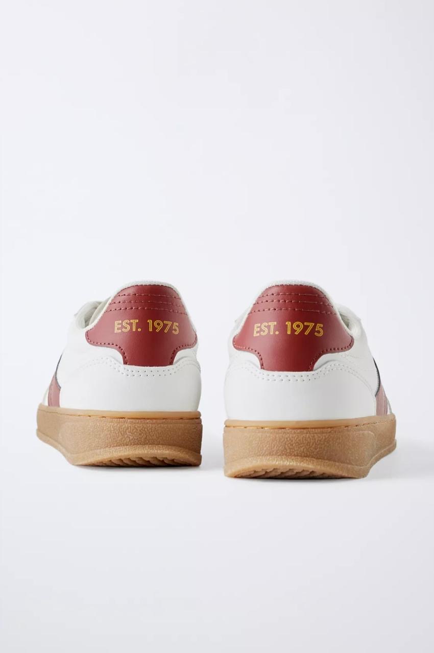 Baskets ZARA tennis contraste pointure 31