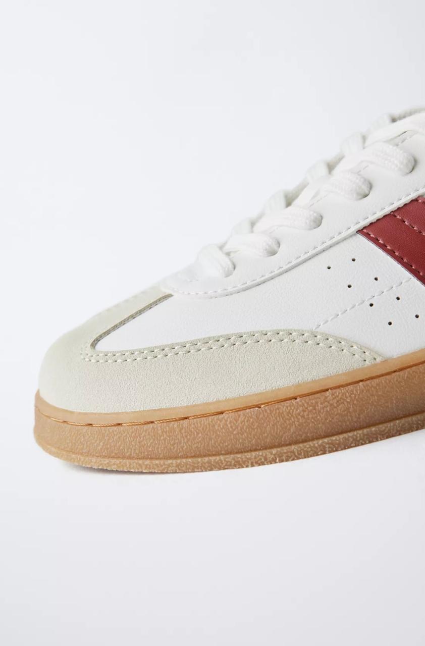 Baskets ZARA tennis contraste pointure 31
