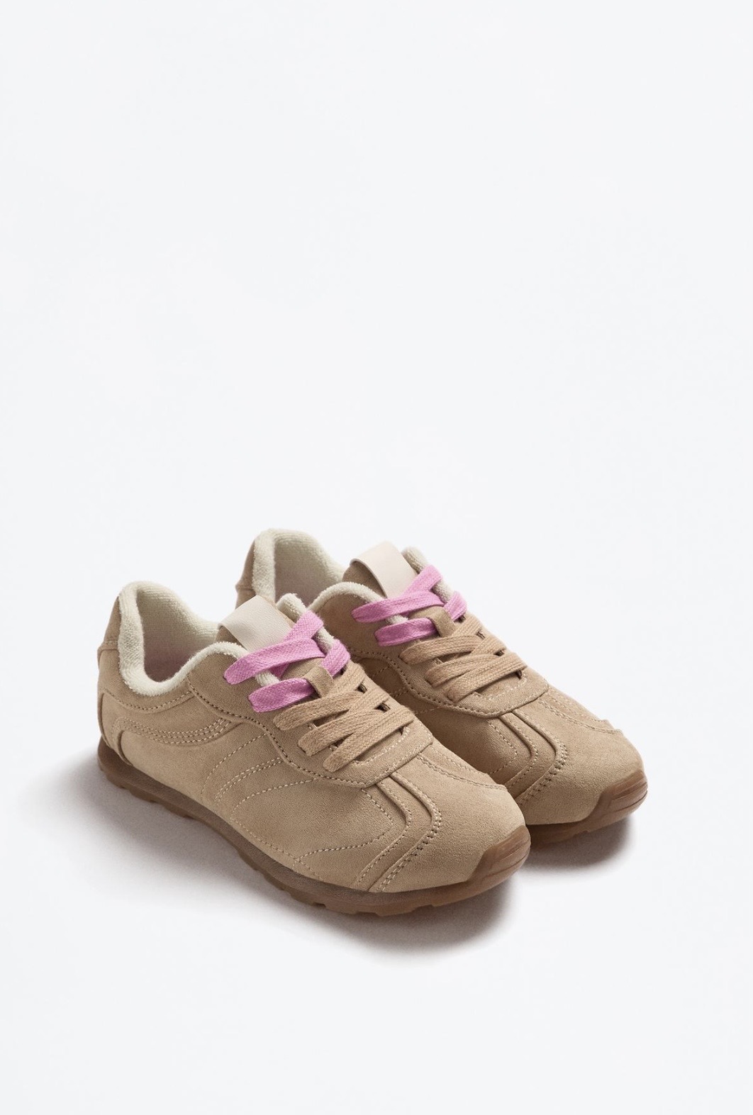 Baskets Lefties daim double lacets pointure 36