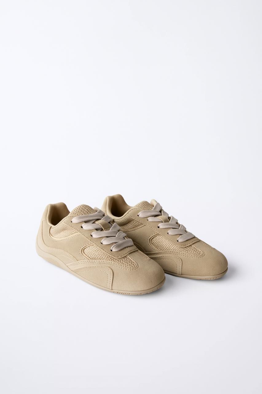 Baskets ZARA en cuir pointure 33