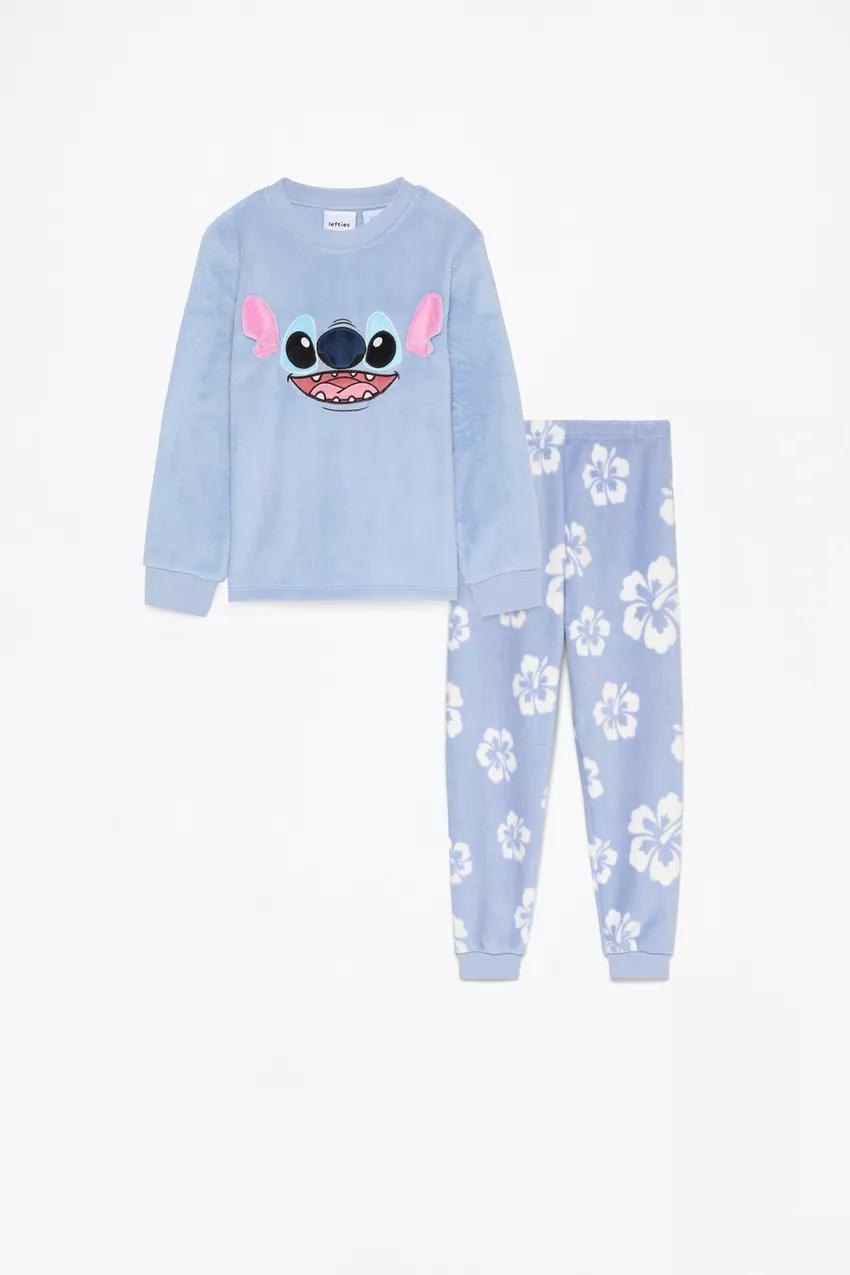 Pyjama Lefties STITCH Disney en polaire 4-5 ans 110cm