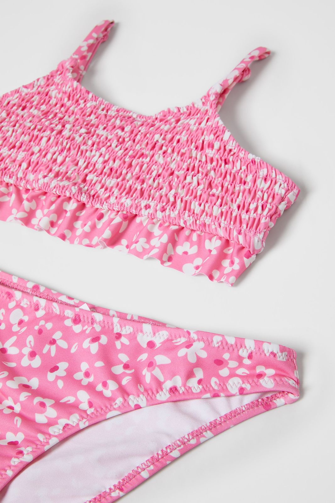 Maillot de bain BIKINI ZARA À FLEURS ET VOLANT 9-10 ans