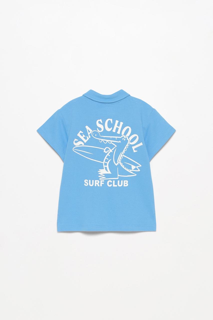 Tenue Lefties Polo imprimé et bermuda 9-12 mois 80cm