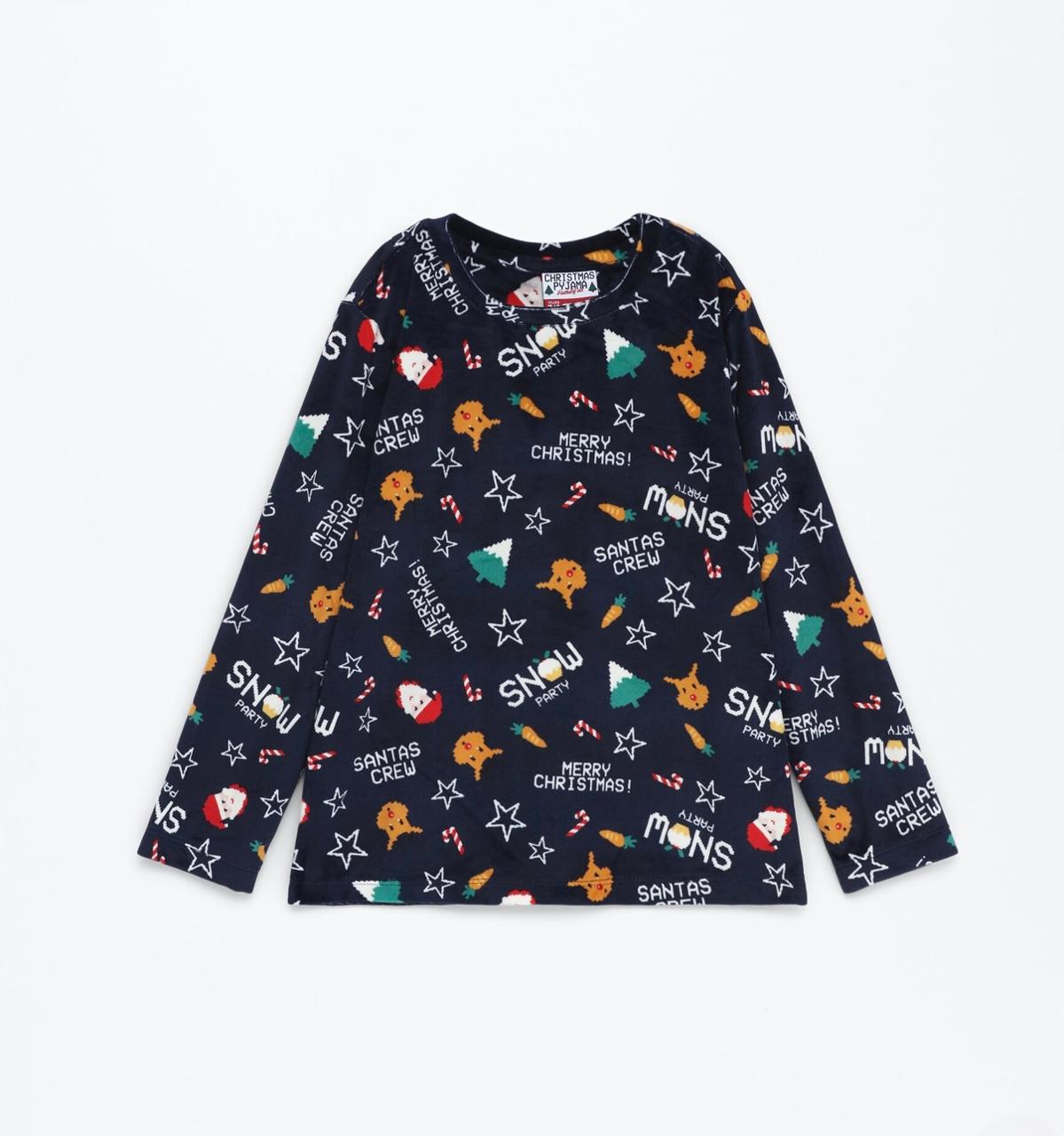 Pyjama Lefties en velours Noël Santa Christmas réveillon 3-4 ans