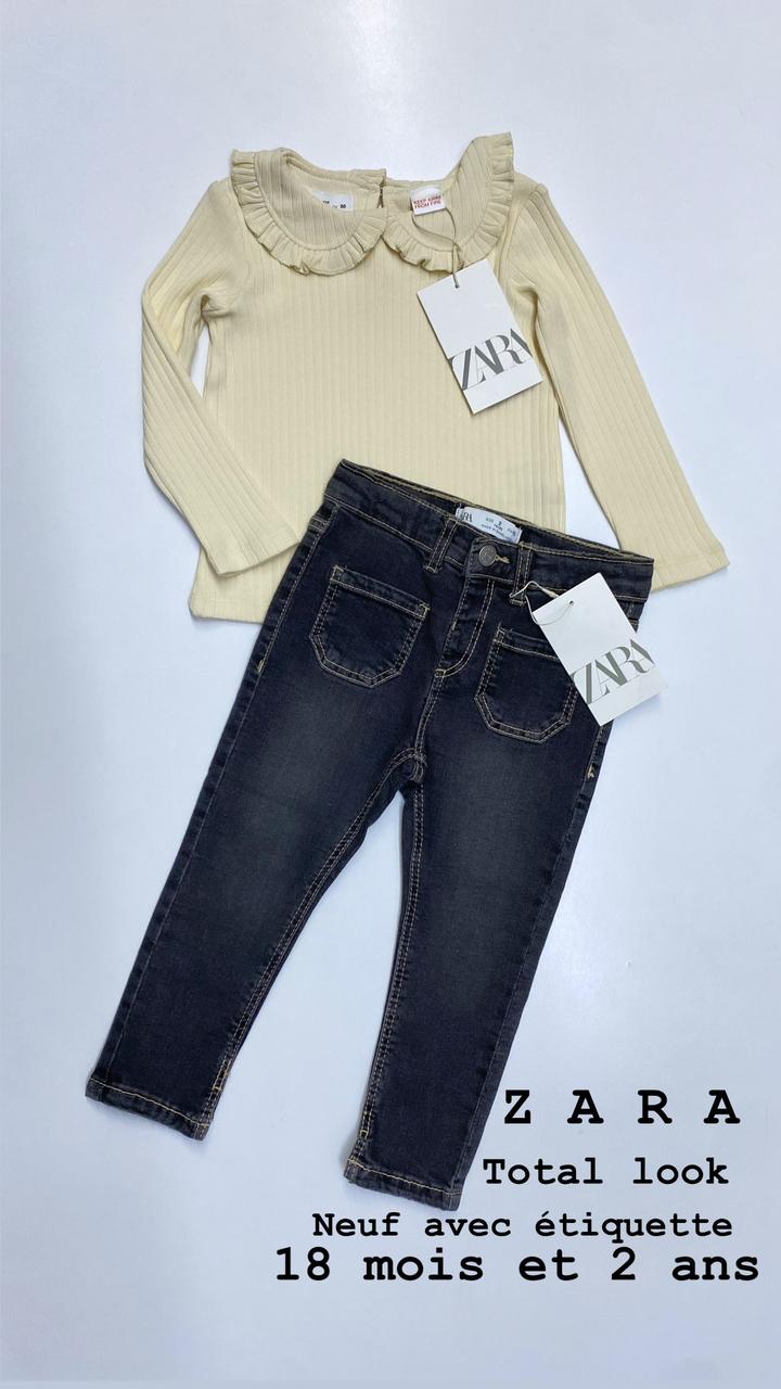 Tenue Aid 24 mois total look ZARA