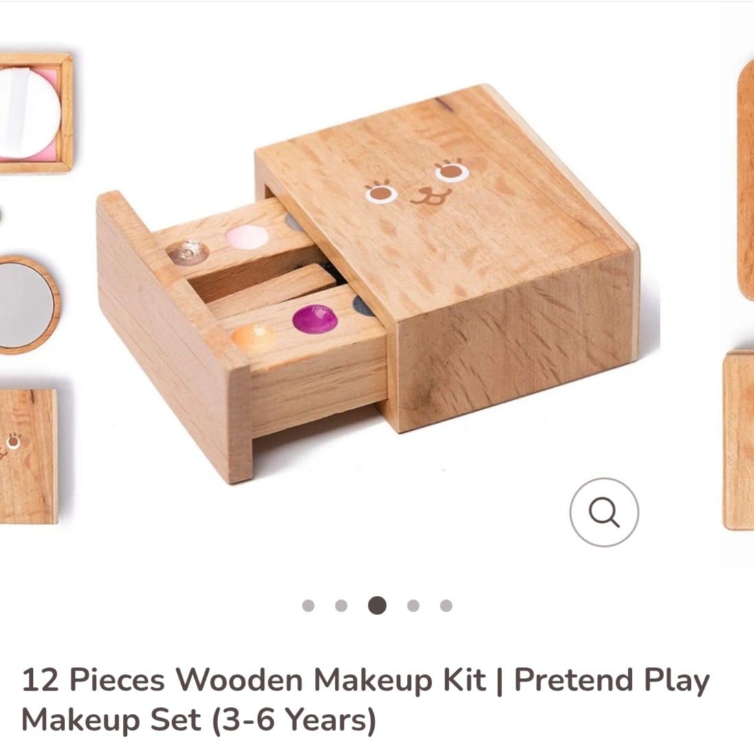 Superbe set en bois pour fille qualité top