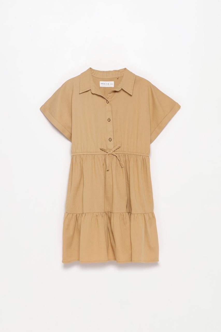 Robe chemise Lefties avec nœud 7-8 ans 128cm