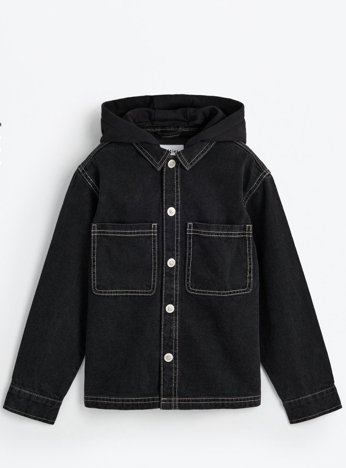 Veste jean à capuche lefties denim  5-6 ans 118cm