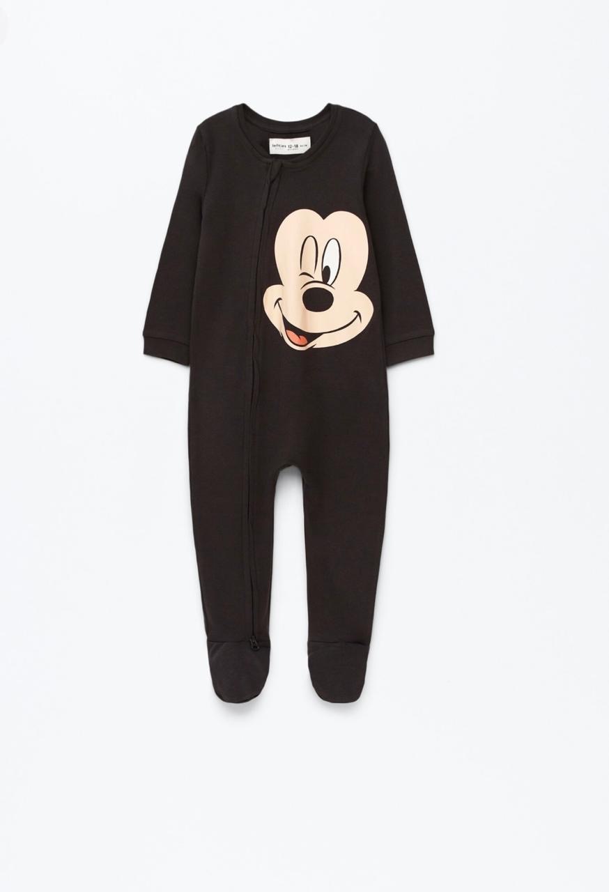 Grenouillère Lefties Mickey Mouse Disney en coton 3-6 mois