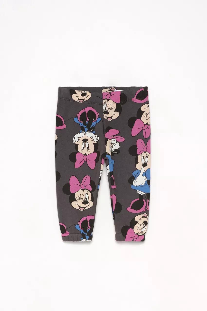 Ensemble tenue Lefties Minnie Mouse Disney Sweat et pantalon en molleton gratté 3-6 mois 68cm