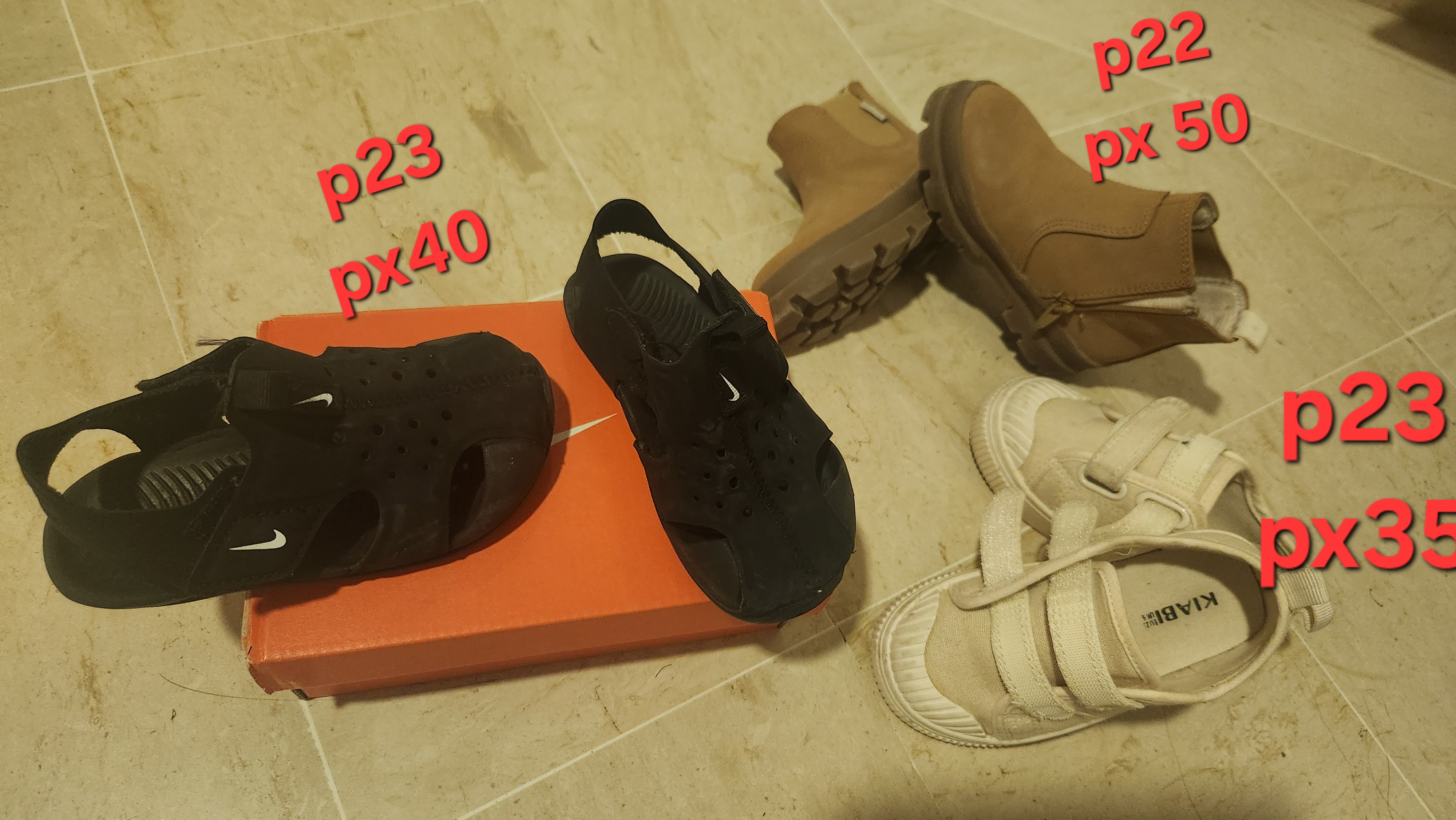 Baby shoes