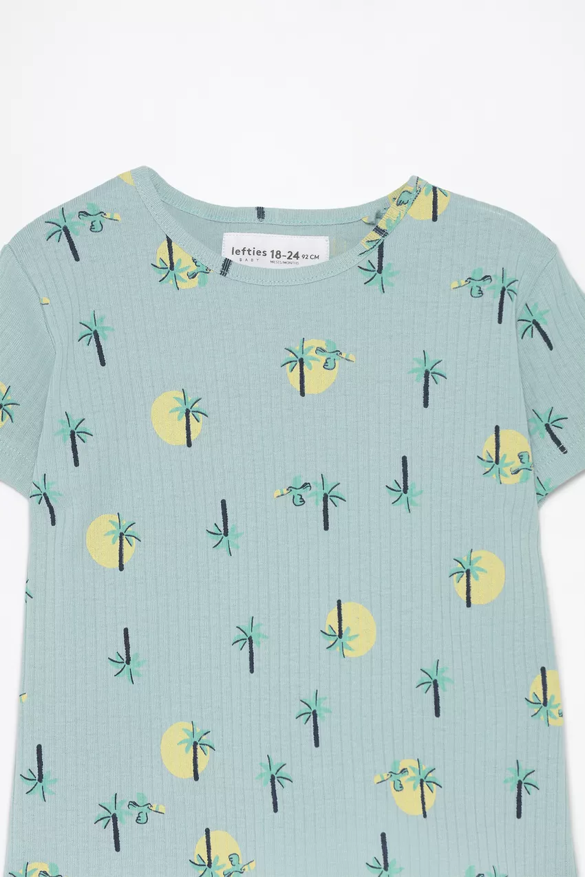 Tenue Lefties palmier 3-4 ans 104cm