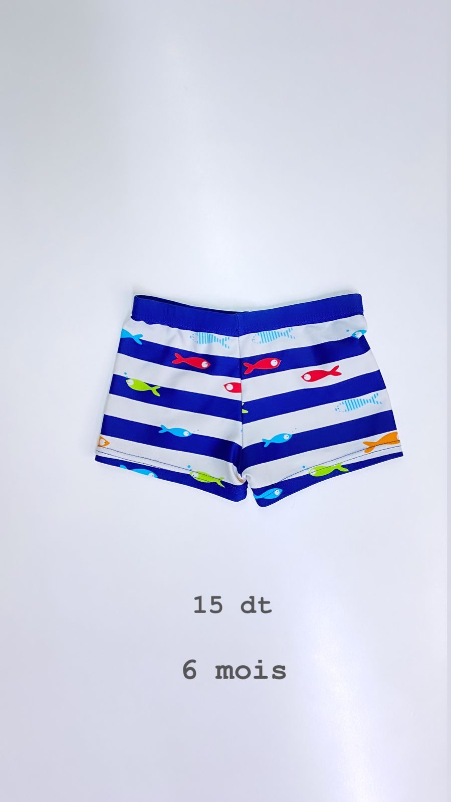 Maillot de bain short 6 mois Ref17/233