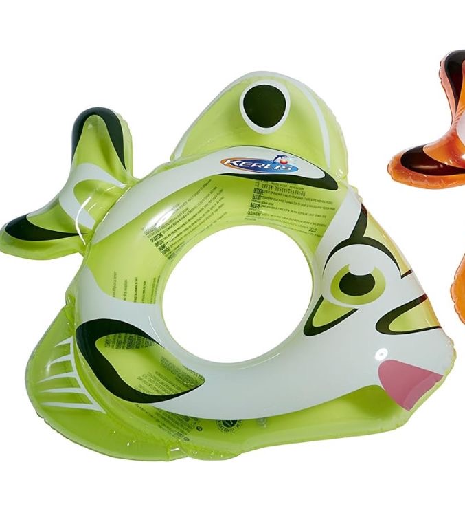 Chambre à air bouée poisson plage kerlis 3-6 ans 18-30kg ref88