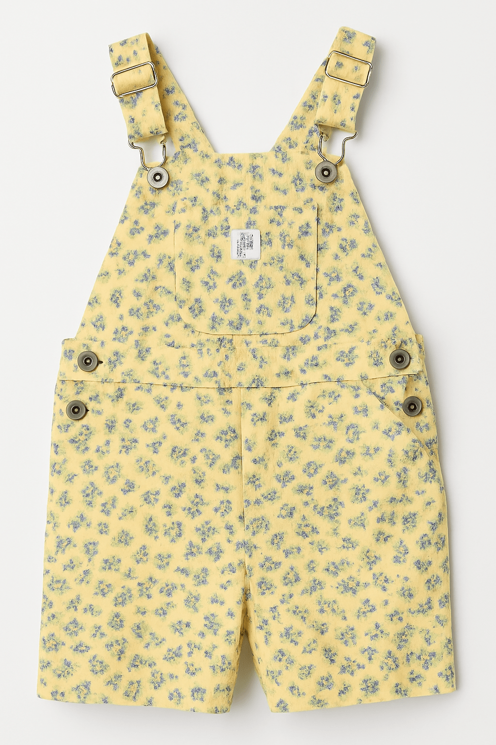 Salopette fille – Coton léger effet denim