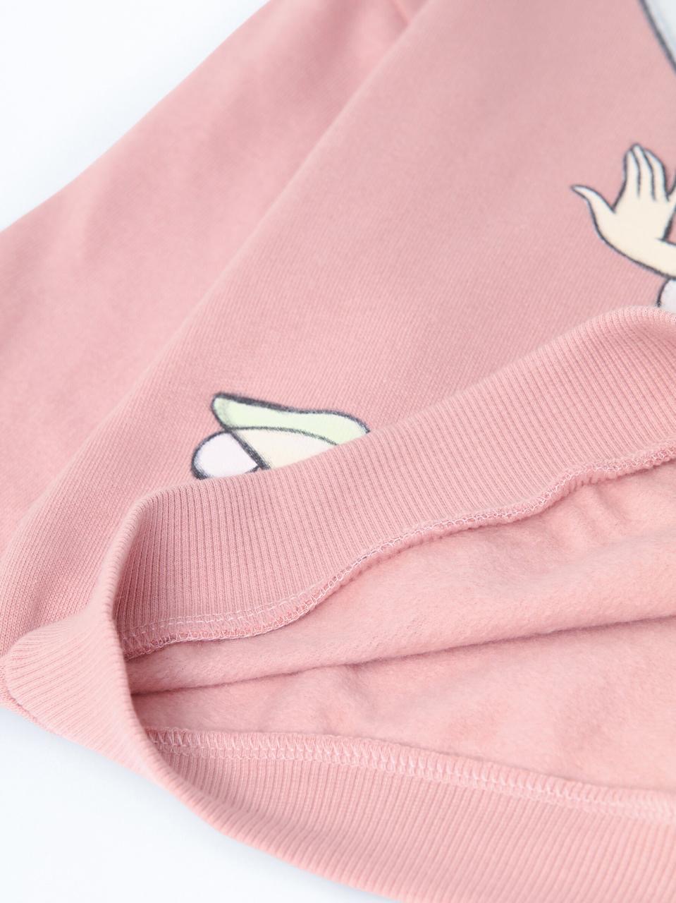 Ensemble tenue Lefties Tinker Bell Disney Sweat molletonné gratté et leggings côtelés 6-9 mois 74cm