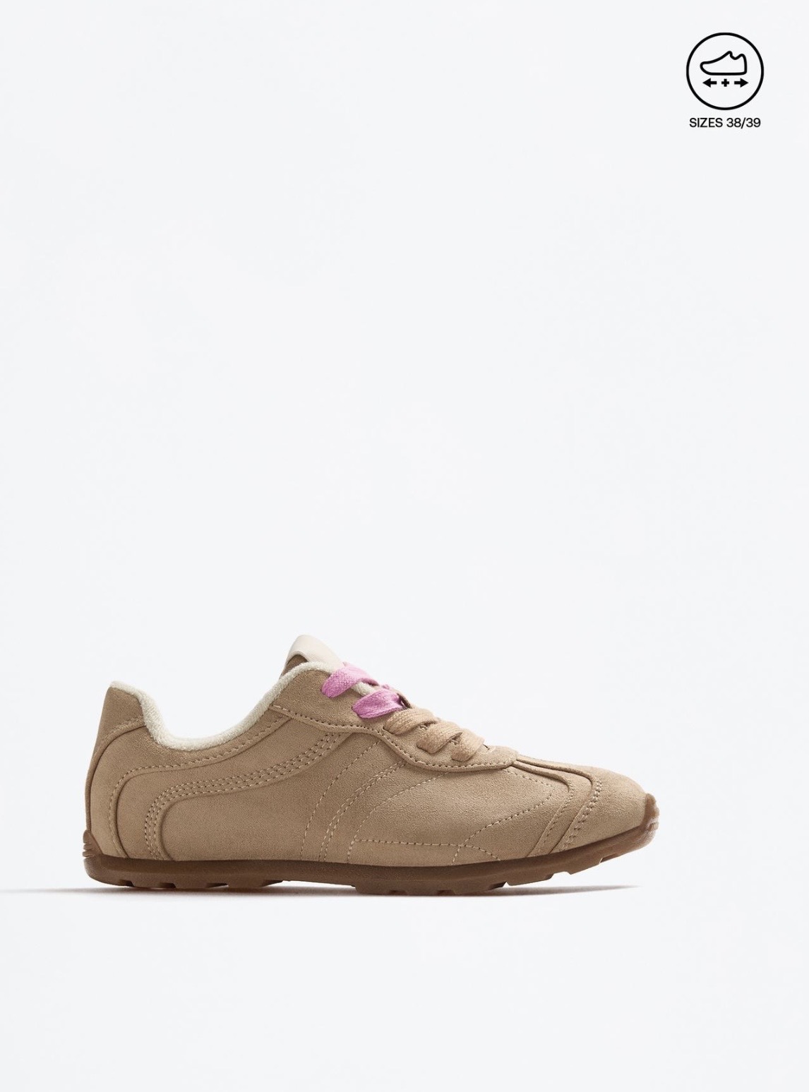 Baskets Lefties daim double lacets pointure 36