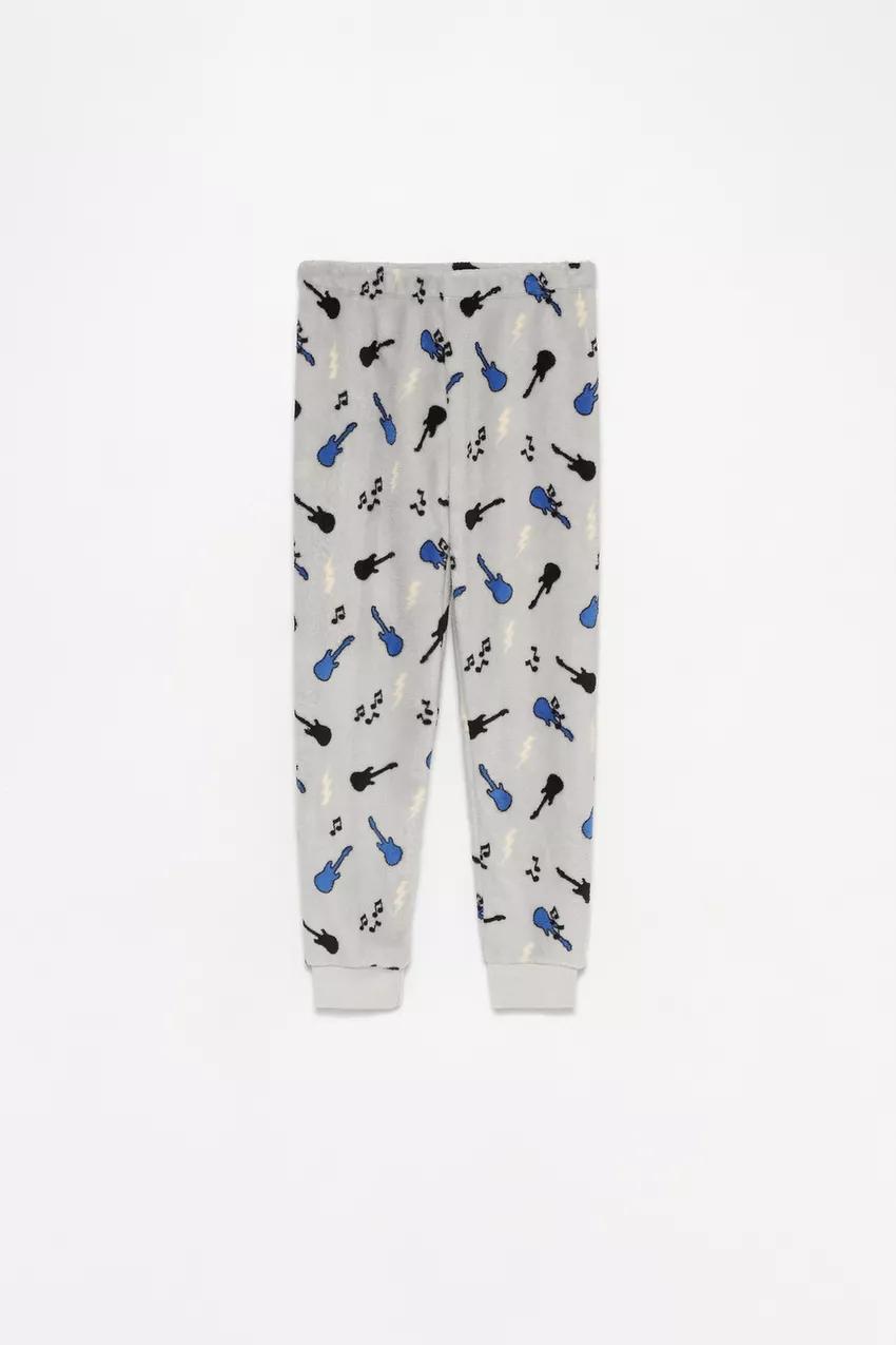 Pyjama Lefties Guitare en polaire 9-10 ans 140cm