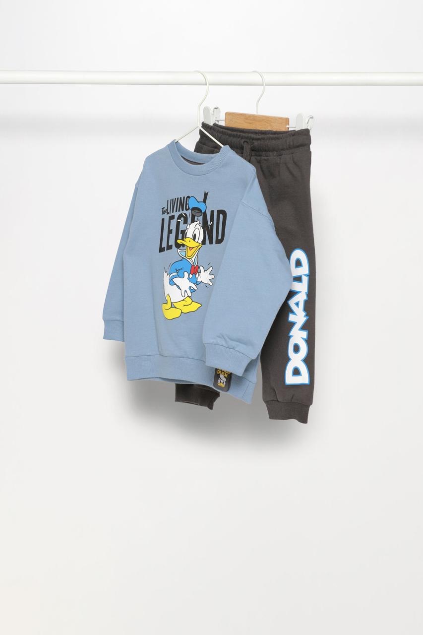 Ensemble tenue Lefties Donald Duck Disney Sweat et pantalon en molletonné gratté 6-9 mois 74cm