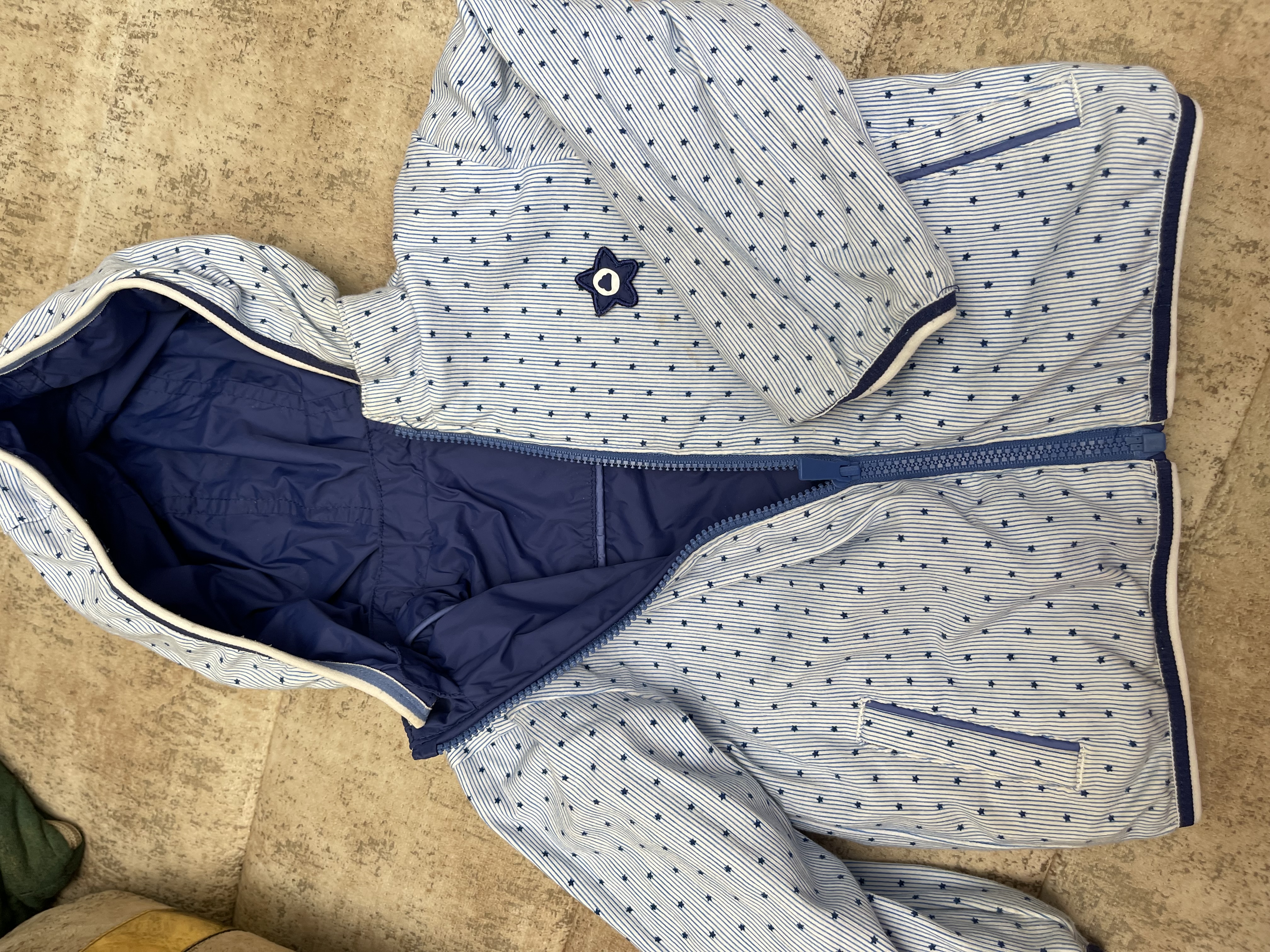 Veste légère double face 9mois
